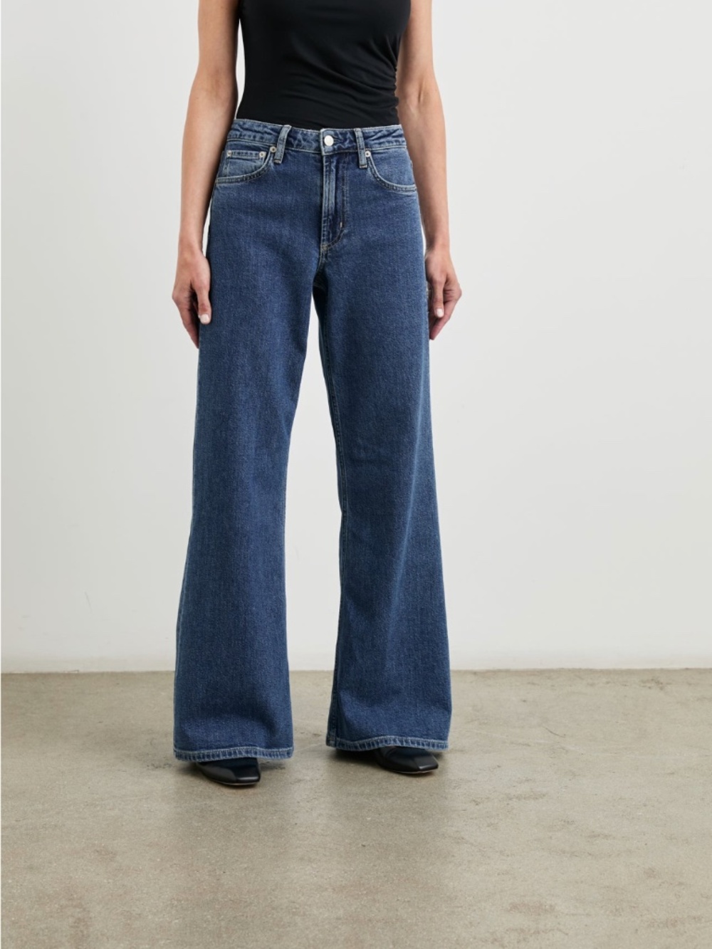 Angeleno Jean ~ Pebble Blue